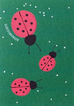 Räder Faltkarte Glücksbringer 