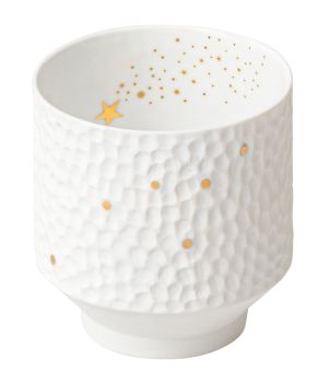 Räder Sternbilder Windlicht Sternschnuppe D.8cm H.8,5cm 