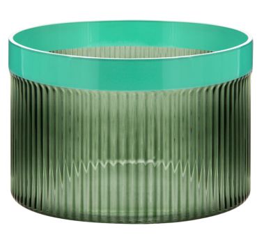 Remember Glasschale Groove green 