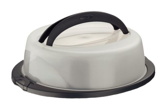 Kela Obstkuchenbehälter Deli dunkelgrau 