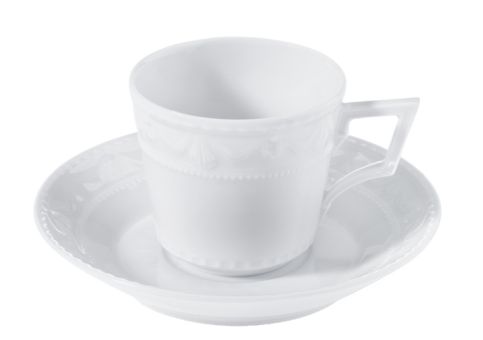 KPM Berlin Kurland Mokka-Obertasse Klein weiß 