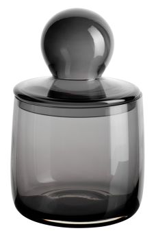 ASA Selection Dose mit Deckel Grau Sarabi L 14,5 cm B 14,5 cm H 21,2 cm 