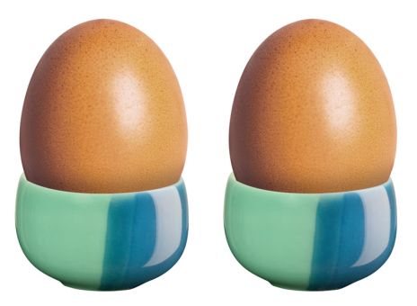 ASA Selection 2er Set Eierbecher, Blueberry Smoothie Joy 