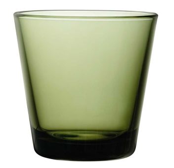 iittala Kartio Glas 21 cl moosgrün 