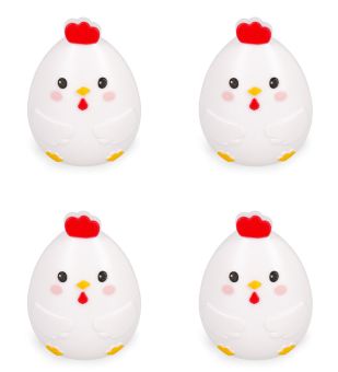 Legami 4er-Set Verschluss Clips Hen 