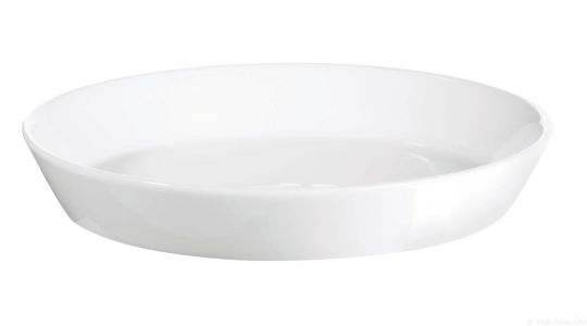 ASA Selection 250°C plus Poletto Aperitif Teller rund Ø 16 cm H 2,3 cm weiss glänzend 