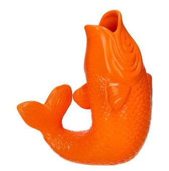 Gift Company Mamsell Koi Fisch Vase S neon orange 