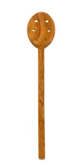 Hansi Kochlöffel oval mit 6 Löchern Olivenholz 29 cm 