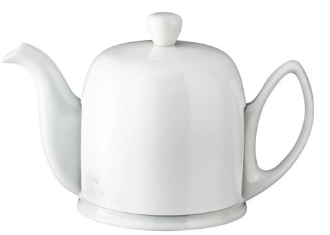 Guy Degrenne Teekanne 4 Tassen Salam Monochrome White 