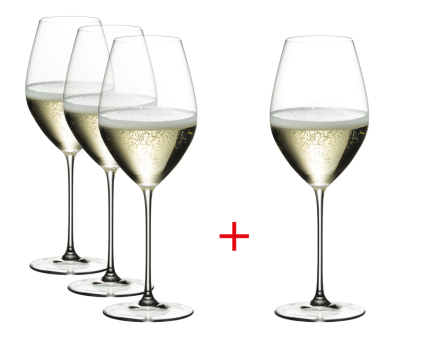 Riedel Veritas Champagne Wine Glass Pay 3 Get 4 