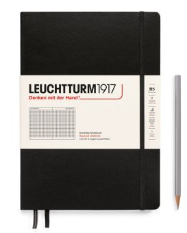 Leuchtturm1917 Notizbuch Composition (B5) Hardcover schwarz kariert 