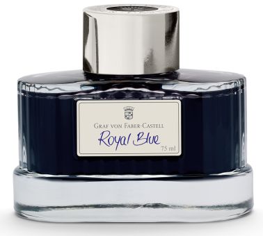 Graf von Faber-Castell Tinte im Glas Royal Blue 75ml 