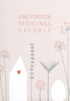 Räder Karte Blumige Frühlingsgrüße 