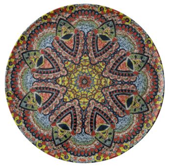 Arthur Krupp Teller flach 32 cm Mandala C 