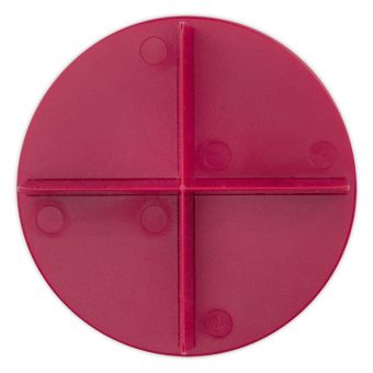 Städter Brötchenstempel Laugenbrötchen Ø 7,5 cm / H 2 cm Rot 