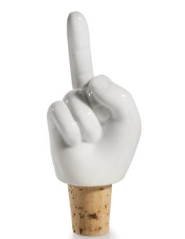 Donkey Weinstopper Porzellan/Kork Fuck Hands 