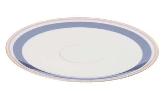 Dibbern Capri Untertasse 0,20 L / 0,25 L Blau / Rosé 