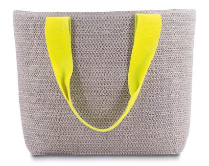 Remember Korbtasche light grey 