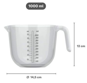 Mepal Messbecher Chef It 1000 ml Klar 