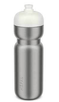 Mepal Edelstahl Trinkflasche Pull Sport 800 ml Ceramic White 