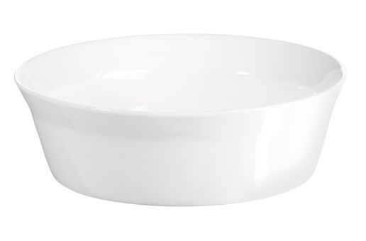 ASA Selection 250°C plus Poletto Souffléform rund Ø 16 cm H 5 cm weiss 0,35 L glänzend 