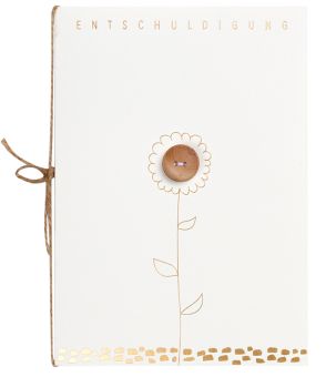 Räder Knopfkarte Entschuldigung 