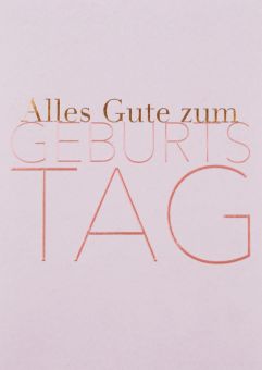 Räder Glückwunschkarte Alles Gute zum Geburtstag 