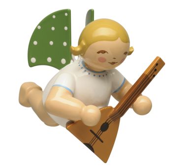 Wendt & Kühn Engel mit Balalaika schwebend 
