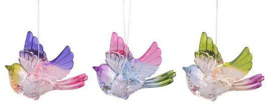 Gift Company Birds Meise 3fach sortiert mehrfarbig 