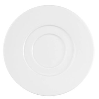 Guy Degrenne Untertasse 15 cm für alle Tassen Empileo weiß 