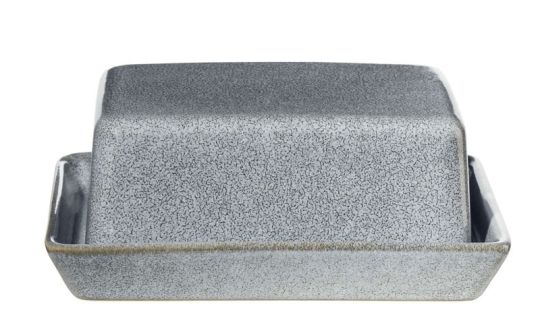 ASA Selection Butterdose Denim 16,5x13,5 cm H 7 cm 