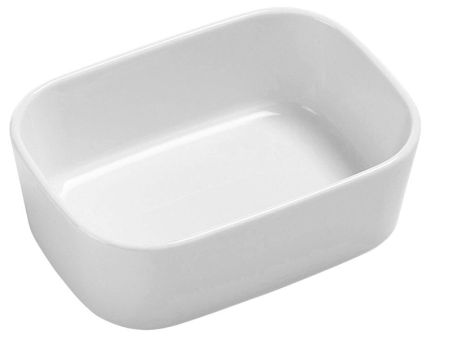 Rosti Auflaufform 15x11x5 cm Modula Weiß Porzellan 