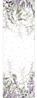 Garnier-Thiebaut Tischläufer Parfum De Lavande Mauve 50x155 Cm 50% Leinen / 50% Baumwolle Vorgewaschen 