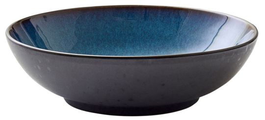 Bitz Salatschüssel 24 cm schwarz/dunkelblau 
