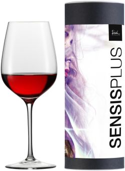 Eisch Superior Sensis plus Rotwein in Geschenk-Röhre 