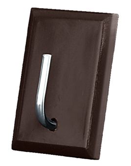 Hansi Klebehaken Mehrzweck Metall braun 6 Stk. 31x21 mm 