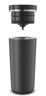 Alfi Isolierbecher Iso Coffee Pro velvet black 0,38l 