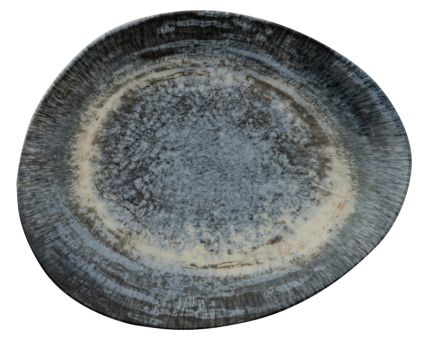 Arthur Krupp Teller flach 31x26cm Galaxy Neptune 