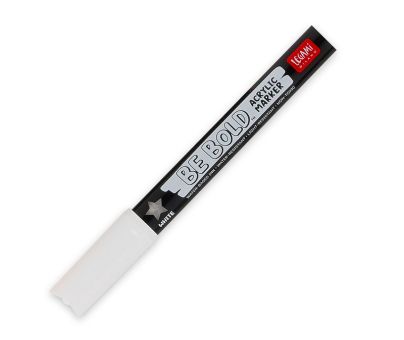 Legami Acryl-Dekostift Be Bold White 