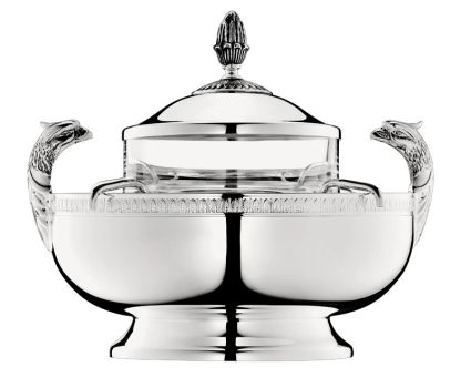 Christofle Kaviarservice Malmaison Versilberte 