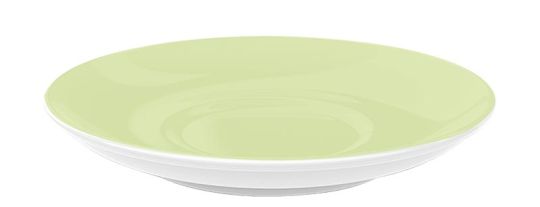 Dibbern Solid Color Pistazie Cappuccino Untertasse 