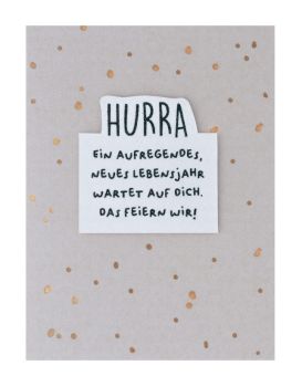 Räder Minikarte Hurra 