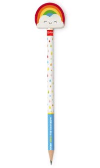 Legami Bleistift mit Radiergummi After Rain Comes The Rainbow 