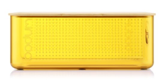 Bodum Brotkasten groß mit Bambusdeckel Bistro Lemon translucent 