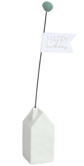 Räder Giving Hauspost Happy Birthday ca.2x2x4,5 cm 