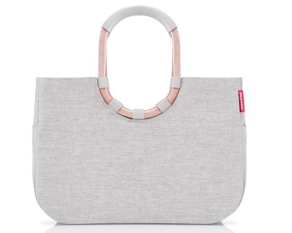 Reisenthel loopshopper L Frame Twist Sky Rose 