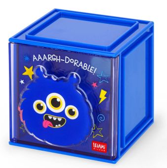Legami Schreibtisch-Organizer Cutie Cube Monster 