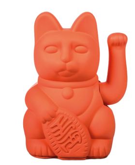 Donkey Winkekatze Lucky Cat Neon Pink 
