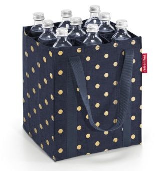 Reisenthel bottlebag Metallic Dots Blue 