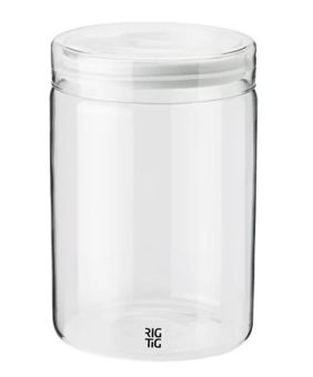 Rig-Tig Store-It Aufbewahrungsglas 1 L light grey 